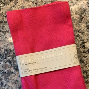 100% cotton napkins - set of 6